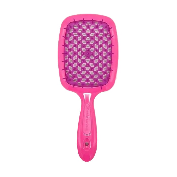 Щітка для волосся Janeke Superbrush 1830 The Original Italian Patent, рожевий неон-фуксія
